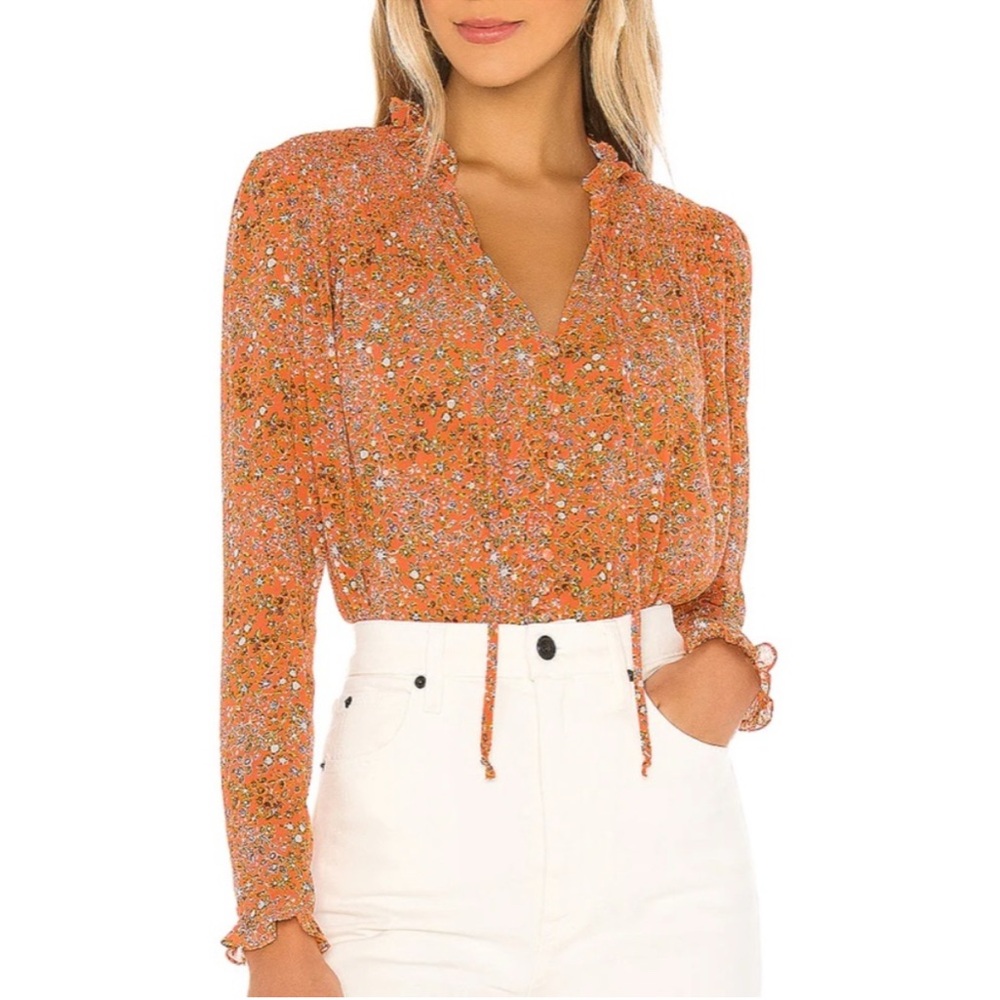 Free People x Revolve Lela Blouse